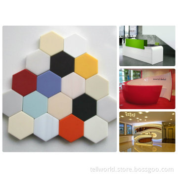 Pure White Artificial Marble Sheet